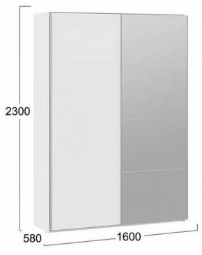 Шкаф-купе Траст в Тарко-Сале - tarko-sale.mebel24.online | фото 3
