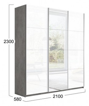 Шкаф-купе Траст СШК 2.210.70-15.13.15 в Тарко-Сале - tarko-sale.mebel24.online | фото 3