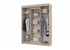 Шкаф-купе VICTOR (Сонома-Белый) в Тарко-Сале - tarko-sale.mebel24.online | фото 2