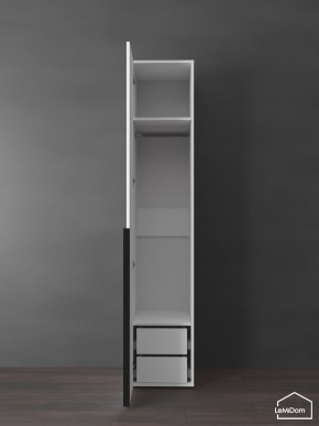 Шкаф Linnea MHR-1-3 2050х400х510 (Белый-М 11.1.1) в Тарко-Сале - tarko-sale.mebel24.online | фото 6