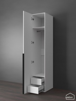 Шкаф Linnea MHR-1-3 2050х400х510 (Белый-М 11.1.2) в Тарко-Сале - tarko-sale.mebel24.online | фото 7