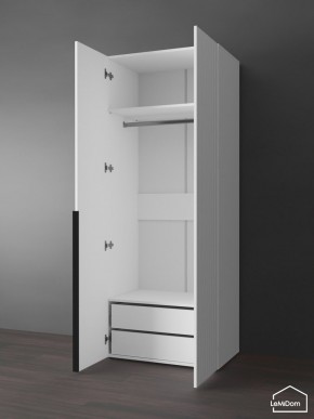 Шкаф Linnea MHR-2-3 2050х800х510 (Белый-М 11.1.2) в Тарко-Сале - tarko-sale.mebel24.online | фото 6