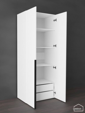 Шкаф Linnea MHR-2-4 2050х800х510 (Белый-М 11.1.2) в Тарко-Сале - tarko-sale.mebel24.online | фото 6