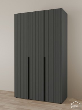 Шкаф Linnea MHR-3-1 2050х1200х510 (Графит-М 11.1.25) в Тарко-Сале - tarko-sale.mebel24.online | фото 1