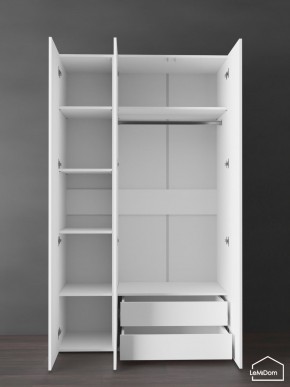 Шкаф Linnea MHR-3PO-2 2050х1200х510 (Белый-М 11.1.2) в Тарко-Сале - tarko-sale.mebel24.online | фото 5
