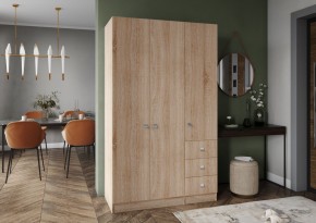 Шкаф Лофт 3-х створчатый в Тарко-Сале - tarko-sale.mebel24.online | фото 3