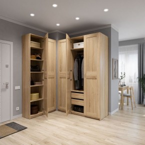 Шкаф МАКС двухдверный, цвет Дуб Сонома в Тарко-Сале - tarko-sale.mebel24.online | фото 4