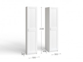 Шкаф МАКС однодверный, цвет белый в Тарко-Сале - tarko-sale.mebel24.online | фото 3