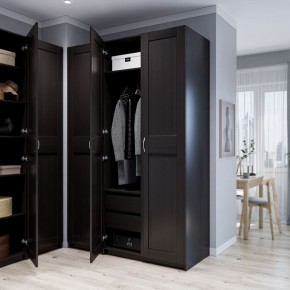 Шкаф МАКС однодверный, цвет Дуб Венге в Тарко-Сале - tarko-sale.mebel24.online | фото 4