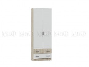 МАРТИНА Шкаф (Белый глянец/дуб сонома) в Тарко-Сале - tarko-sale.mebel24.online | фото