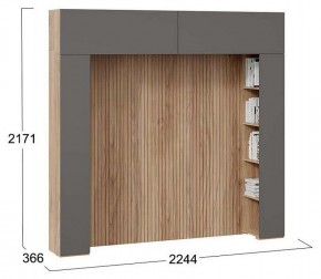 Шкаф навесной Порто СМ-393.21.022-23 в Тарко-Сале - tarko-sale.mebel24.online | фото 5