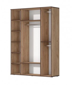 Шкаф Норден 1600 (Дуб Крафт золотой) в Тарко-Сале - tarko-sale.mebel24.online | фото 2