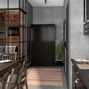 Шкаф ОРИОН трехдверный, цвет Дуб Венге в Тарко-Сале - tarko-sale.mebel24.online | фото 4