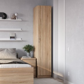 Шкаф ПЕГАС однодверный, цвет Дуб Сонома в Тарко-Сале - tarko-sale.mebel24.online | фото 4