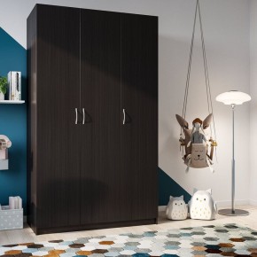 Шкаф ПЕГАС трехдверный, цвет Дуб Венге в Тарко-Сале - tarko-sale.mebel24.online | фото 2