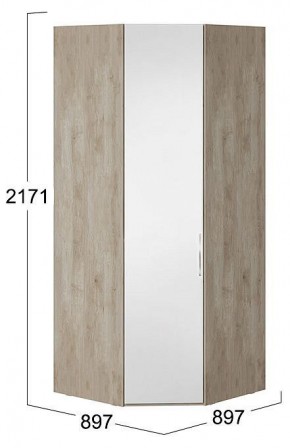 Шкаф платяной Эмбер СМ-348.07.007 L в Тарко-Сале - tarko-sale.mebel24.online | фото 3