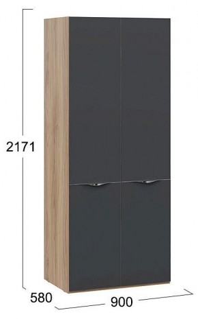 Шкаф платяной Глосс СМ-319.07.211 в Тарко-Сале - tarko-sale.mebel24.online | фото 4