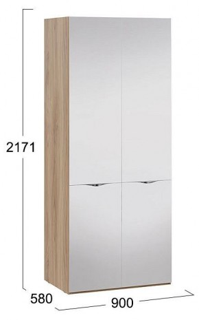 Шкаф платяной Глосс СМ-319.07.212 в Тарко-Сале - tarko-sale.mebel24.online | фото 3