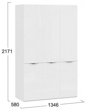 Шкаф платяной Глосс СМ-319.07.431 в Тарко-Сале - tarko-sale.mebel24.online | фото 4