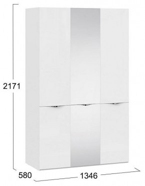 Шкаф платяной Глосс СМ-319.07.432 в Тарко-Сале - tarko-sale.mebel24.online | фото 4