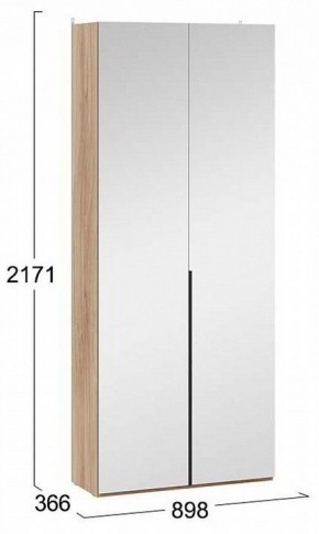 Шкаф платяной Порто СМ-393.07.224 в Тарко-Сале - tarko-sale.mebel24.online | фото 4