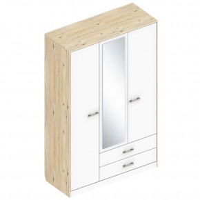 Шкаф "Милана" 3-х створчатый с 2 ящиками в Тарко-Сале - tarko-sale.mebel24.online | фото