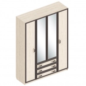 Шкаф "Наоми" 4-х створчатый в Тарко-Сале - tarko-sale.mebel24.online | фото