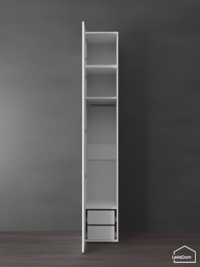 Шкаф с антресолью Linnea MHR-1POA-3 2450х400х510 (Белый-М 11.1.2) в Тарко-Сале - tarko-sale.mebel24.online | фото 5