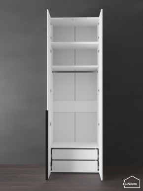 Шкаф с антресолью Linnea MHR-2A-3 2450х800х510 (Белый-М 11.1.1) в Тарко-Сале - tarko-sale.mebel24.online | фото 6
