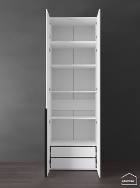 Шкаф с антресолью Linnea MHR-2A-4 2450х800х510 (Белый-М 11.1.2) в Тарко-Сале - tarko-sale.mebel24.online | фото 6