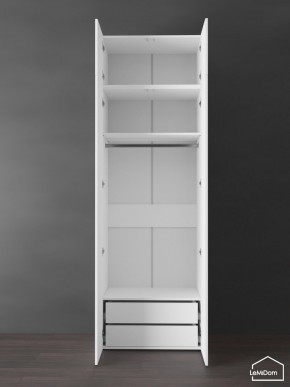 Шкаф с антресолью Linnea MHR-2POA-3 2450х800х510 (Белый-М 11.1.2) в Тарко-Сале - tarko-sale.mebel24.online | фото 5