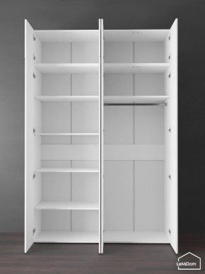 Шкаф с антресолью Linnea MHR-4POA-1 2450х1600х510 (Белый-М 11.1.2) в Тарко-Сале - tarko-sale.mebel24.online | фото 4