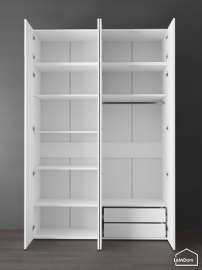 Шкаф с антресолью Linnea MHR-4POA-2 2450х1600х510 (Белый-М 11.1.2) в Тарко-Сале - tarko-sale.mebel24.online | фото 5