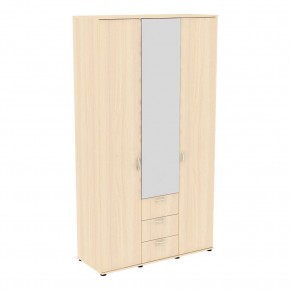 Шкаф с зеркалом Ольга H57_M (ДМ) в Тарко-Сале - tarko-sale.mebel24.online | фото