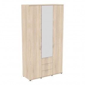 Шкаф с зеркалом Ольга H57_M (ДСС) в Тарко-Сале - tarko-sale.mebel24.online | фото