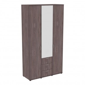 Шкаф с зеркалом Ольга H57_M (ЯАТ) в Тарко-Сале - tarko-sale.mebel24.online | фото