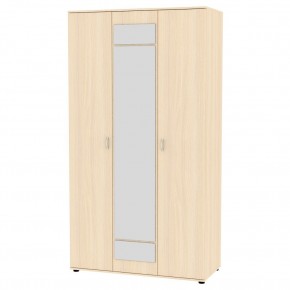 Шкаф с зеркалом "Алиса (H5_M)" ручка скоба (ДМ) в Тарко-Сале - tarko-sale.mebel24.online | фото