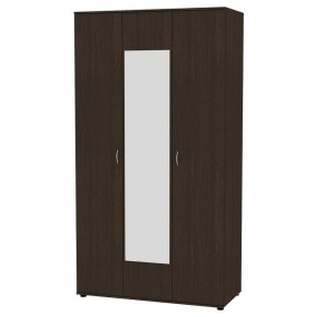 Шкаф с зеркалом "Алиса (H5_M2)" ручка скоба (Венге) в Тарко-Сале - tarko-sale.mebel24.online | фото