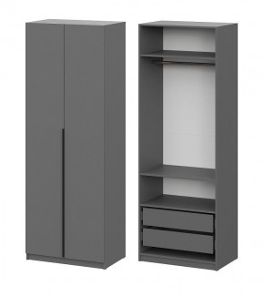 Шкаф ШК-5 + 2 полки + ящики (800) Графит в Тарко-Сале - tarko-sale.mebel24.online | фото 1