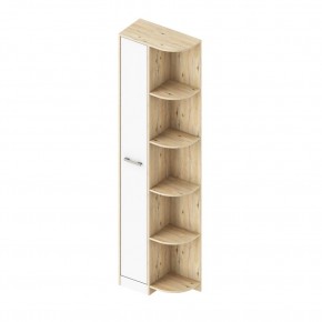 Шкаф-стеллаж "Милана" ЛЕВЫЙ в Тарко-Сале - tarko-sale.mebel24.online | фото