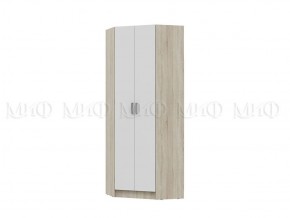 МАРТИНА Шкаф угловой (Белый глянец/дуб сонома) в Тарко-Сале - tarko-sale.mebel24.online | фото