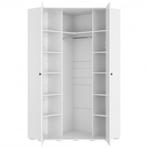 Шкаф угловой Софт ШКУ-01 (Белый/Эмаль белая F26) в Тарко-Сале - tarko-sale.mebel24.online | фото