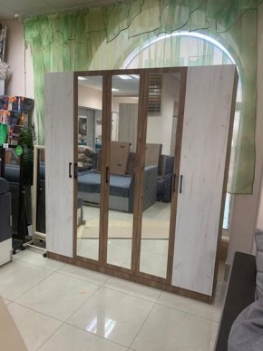 Шкаф Вегас 2000 Дуб крафт табачный/Дуб крафт белый в Тарко-Сале - tarko-sale.mebel24.online | фото 3
