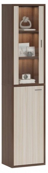 Шкаф-витрина Домино СУ(ш1в2)+1ФГ+1ФС в Тарко-Сале - tarko-sale.mebel24.online | фото 2