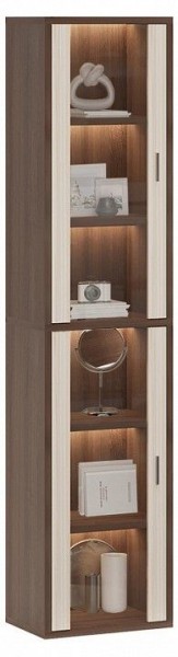 Шкаф-витрина Домино СУ(ш1в2)+2ФС в Тарко-Сале - tarko-sale.mebel24.online | фото 2