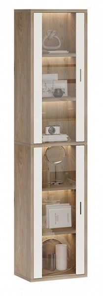 Шкаф-витрина Домино СУ(ш1в2)+2ФС в Тарко-Сале - tarko-sale.mebel24.online | фото 2