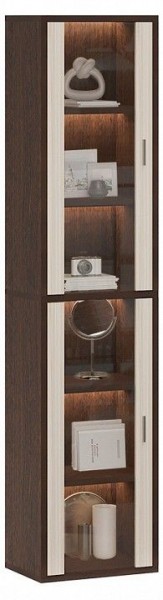 Шкаф-витрина Домино СУ(ш1в2)+2ФС в Тарко-Сале - tarko-sale.mebel24.online | фото 2