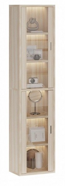 Шкаф-витрина Домино СУ(ш1в2)+2ФС в Тарко-Сале - tarko-sale.mebel24.online | фото 2