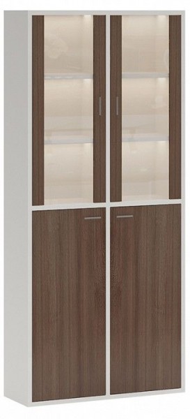 Шкаф-витрина Домино СУ(ш2в2)+2ФС+2ФГ в Тарко-Сале - tarko-sale.mebel24.online | фото 2