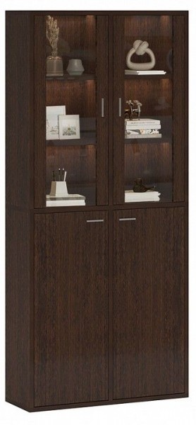 Шкаф-витрина Домино СУ(ш2в2)+2ФС+2ФГ в Тарко-Сале - tarko-sale.mebel24.online | фото 3